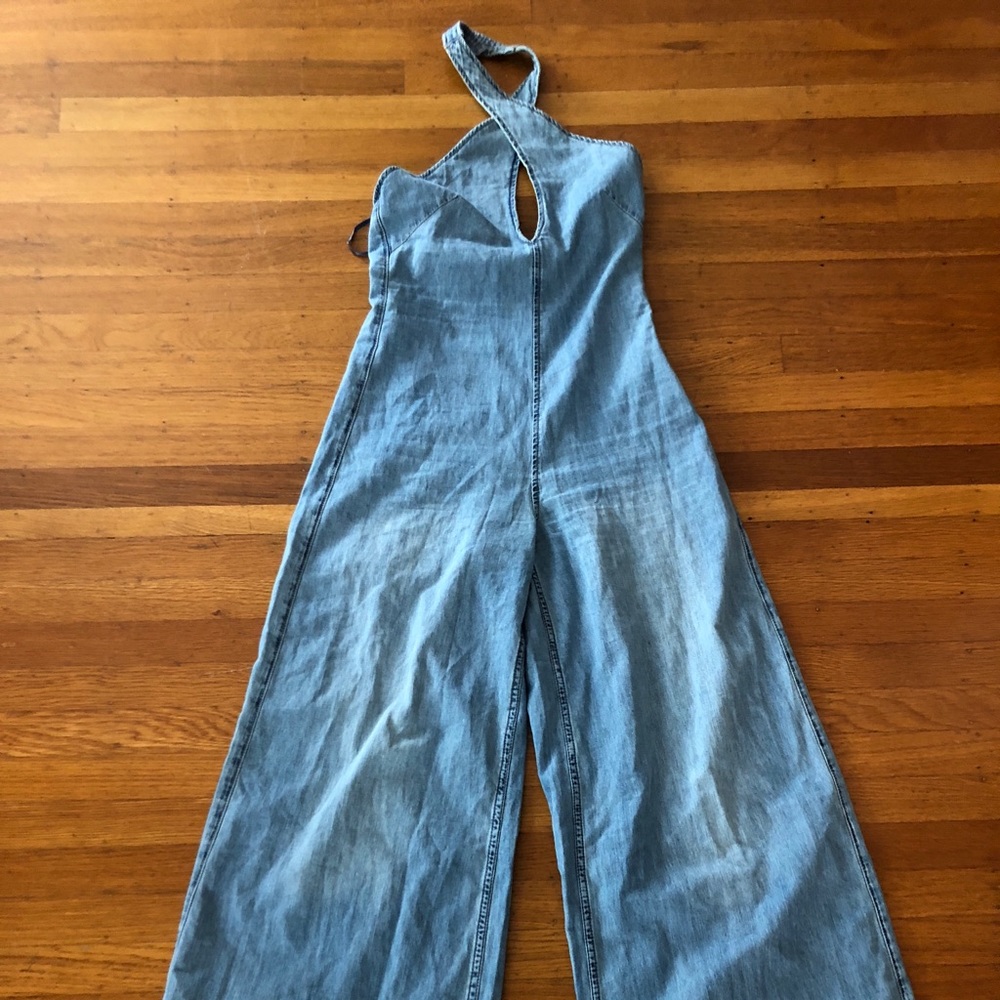 Denim FreePeople Jumpsuit